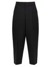 Valentino Formal Trousers With Pockets And Pleats In Black