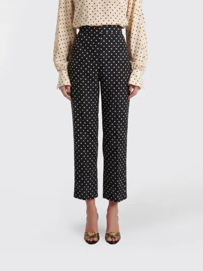 Valentino Garavani Pants Woman In Black