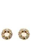 Valentino Gold Pas Plus Earrings In Gold