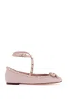 Valentino Garavani 'patent Leather Rockstud In Pink