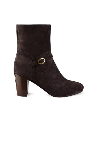 Valentino Garavani Patties 75 Boots In Brown