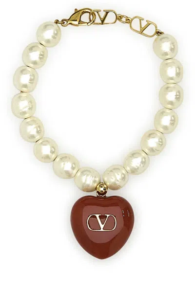Valentino Garavani Perla Bracelet In Gold