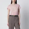 Valentino Garavani Printed Cotton T-shirt Clothing In Pink