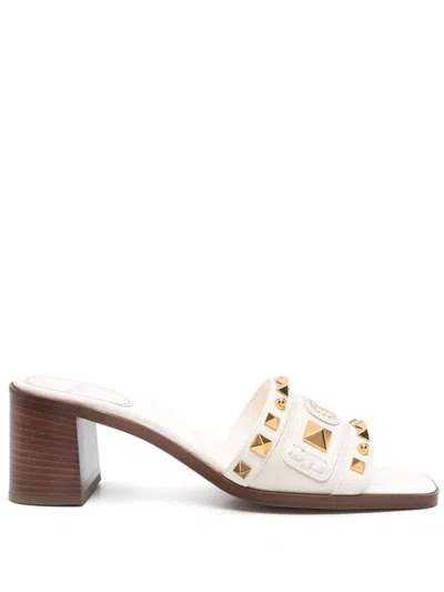 VALENTINO GARAVANI VALENTINO GARAVANI PLASTER CASTER LEATHER MULES