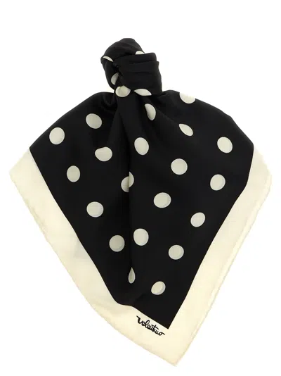 Valentino Garavani Plusdepois Scarf In Black