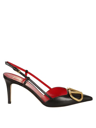 Valentino Garavani Pointed Toe Stiletto In Red
