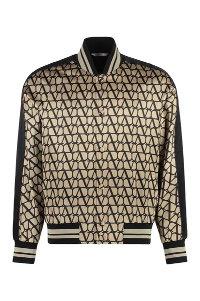 Valentino Garavani Printed Bomber Jacket