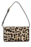 Valentino Garavani Printed Calf Hair Mini Vlogo Signature Shoulder Bag In White