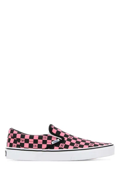 VALENTINO GARAVANI VALENTINO GARAVANI PRINTED CANVAS VALENTINO GARAVANI X VANS CLASSIC SLIP ON SLIP ONS