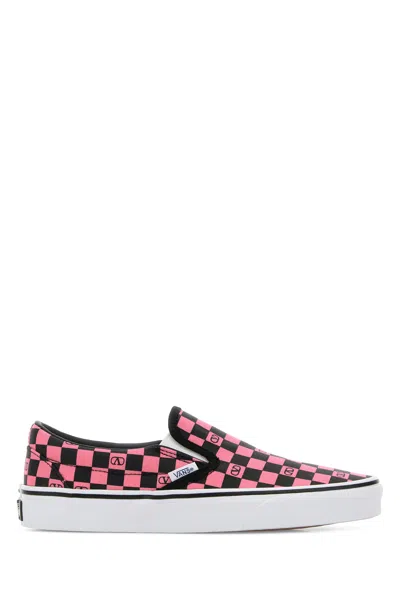 Valentino Garavani Printed Canvas   X Vans Classic Slip-on Slip-ons In White