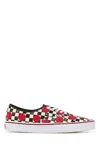 Valentino Garavani  Garavani And Vans Low-top Trainer In Fabric With Vlogo Checkerboard Pri In Multi