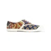 Valentino Garavani Printed Fabric Bay By Bay Sneakers