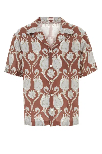 Valentino Garavani Printed Linen Shirt