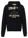Valentino Cotton Fabric Sweatshirt With Comfortable Fit In Black