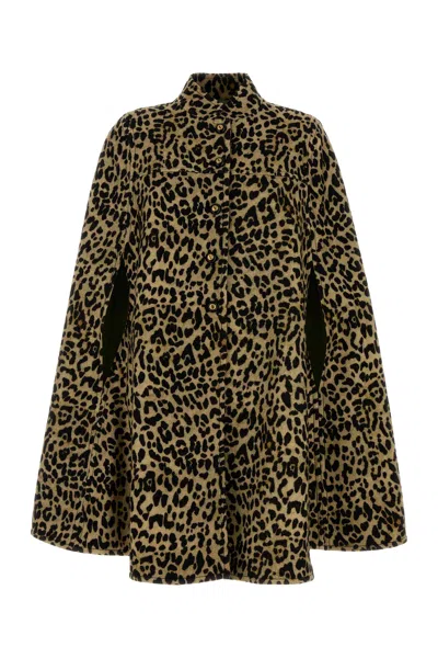 VALENTINO CAPPA IN LANA STAMPATA     DONNA