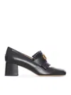 Valentino Garavani Vlogo Signature Fringed Calfskin Pumps 55mm Woman Black 40