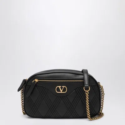 Valentino Garavani Quiltie 67 Chain Bag In Black