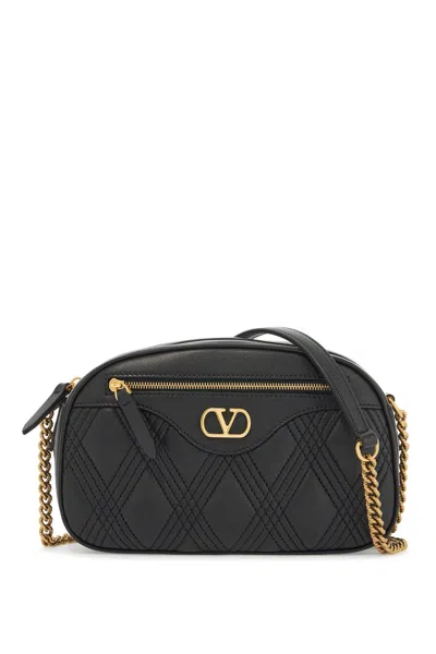 Valentino Garavani Quiltie 67 Chain Bag Black