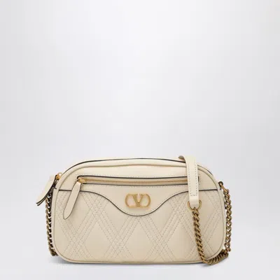 Valentino Garavani Quiltie 67 Chain Bag Butter Coloured