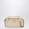 Valentino Garavani Quiltie 67 Medium Camera Bag In White