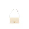 Valentino Quiltie 67 Mini Leather Shoulder Bag In White