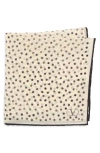 Valentino Garavani Silk Polka Dot Scarf Women In Bianco/blue