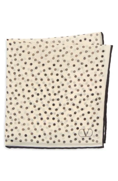 VALENTINO VALENTINO GARAVANI QULITIE 67 SQUARE SILK SCARF