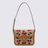 Valentino Cherry Allover Embroidered Shoulder Bag