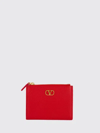 Valentino Garavani Wallet  Woman Color Red