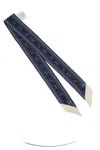 Valentino Garavani Cherryfic Bandeaux Scarf In Silk Women