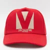 Valentino Garavani Red Cotton Hat
