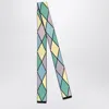 Valentino Geometric Pattern Lightweight Rectangular Scarf In Multi