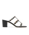 Valentino Saint Laurent White Leather Sl/61 Sneakers In Black