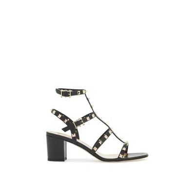 VALENTINO GARAVANI GARAVANI ROCKSTUD 60 LEATHER SANDALS