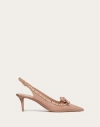 Valentino Rockstud Slingback Pumps In Rose Cannelle