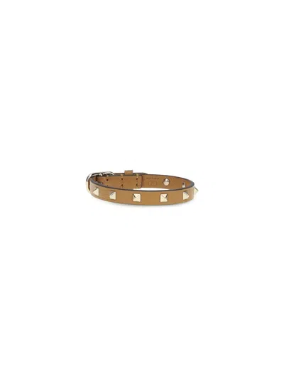 Valentino Garavani Rockstud Bracelet In Gold