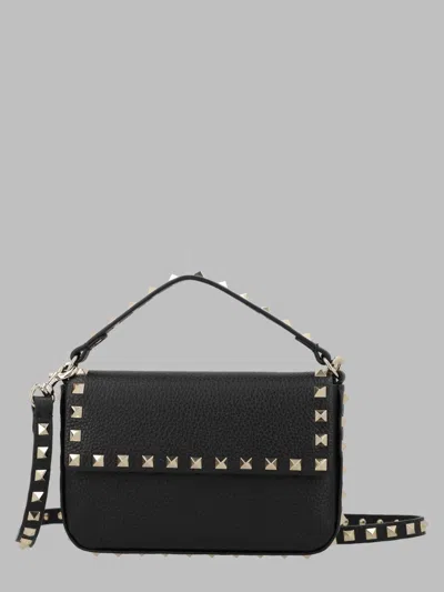 Valentino Garavani Rockstud Clutch In Black