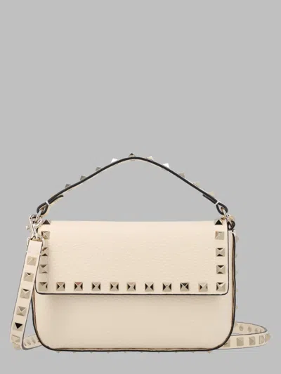 Valentino Garavani Rockstud Clutch In White