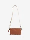 Valentino Men's Crossbody Bag In Brown