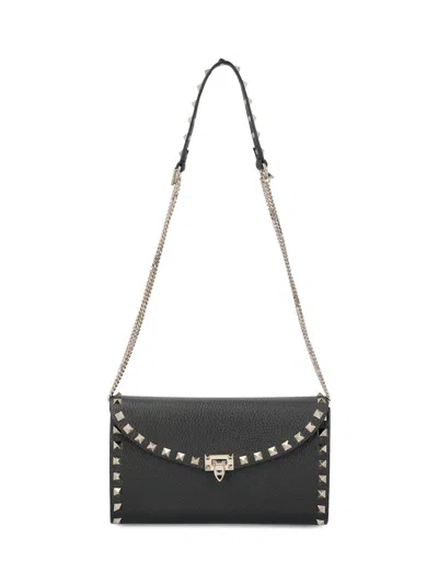 Valentino Garavani Garavani Rockstud Foldover Top Crossbody Bag