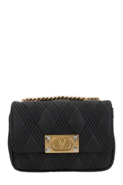 Valentino Garavani Shoulder Bags In Black