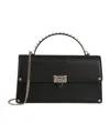 Valentino Garavani Rockstud Foldover Top Tote Bag In Black