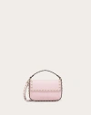 Valentino Garavani Rockstud Grainy Calfskin Pouch Woman Pink Uni