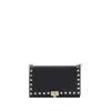 Valentino Garavani Rockstud Handbag In Black