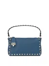 Valentino Garavani "rockstud" Handbag In Blue