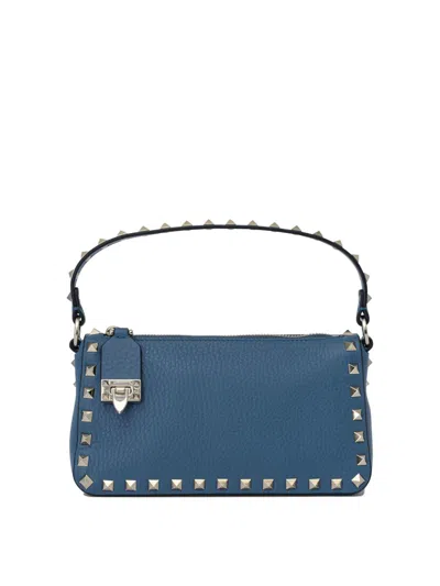 Valentino Garavani "rockstud" Handbag In Blue