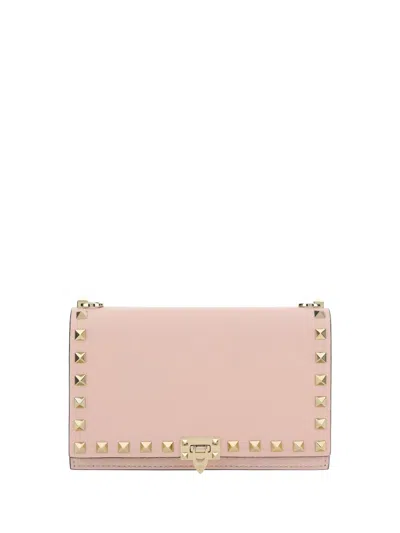 Valentino Garavani Rockstud Handbag In Pink