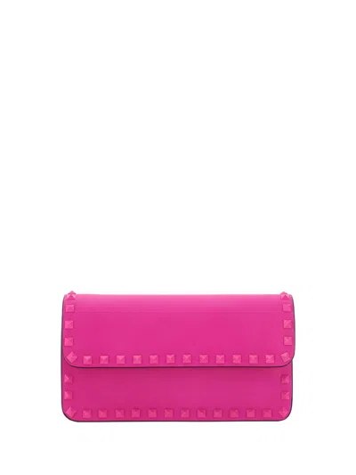 Valentino Garavani Rockstud Handbag In Pink Pp