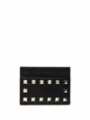 VALENTINO GARAVANI VALENTINO GARAVANI ROCKSTUD LEATHER CARD CASE