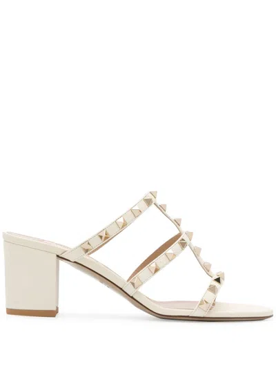 VALENTINO GARAVANI VALENTINO GARAVANI ROCKSTUD LEATHER SANDALS